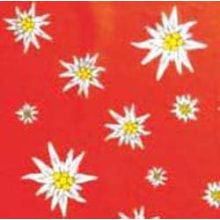 Tischdeckfolie Edelweiss rot 98 cm x 50 m