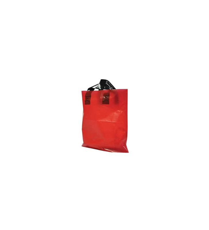 Schlaufentaschen rot 32x32+5 cm 10 Stück