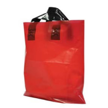 Schlaufentaschen rot 48x48+5 cm 10 Stück