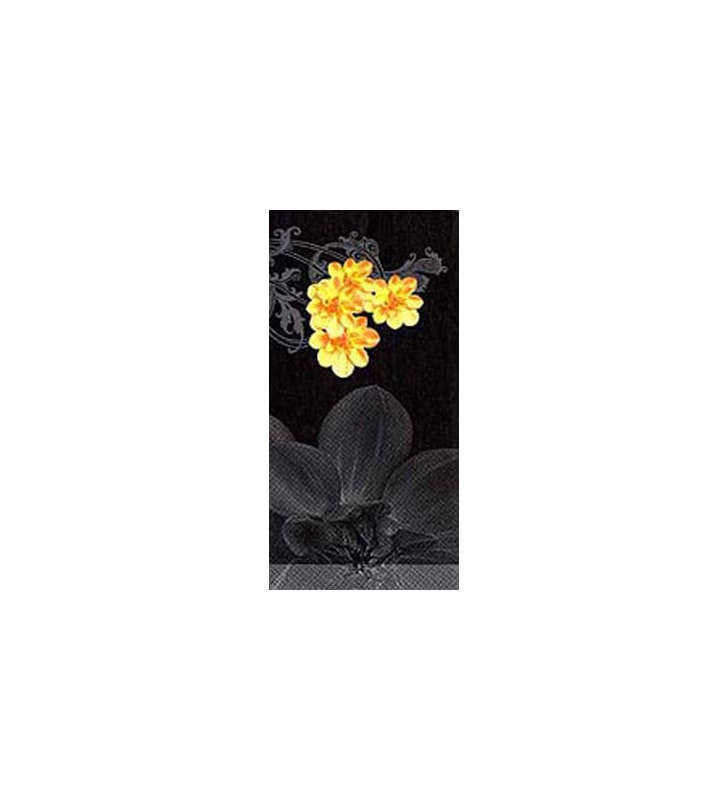 Ti-Flair Buffet Modern Flower black, 33cm
