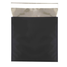Geschenkbeutel Folie schwarz, 23x32,4cm