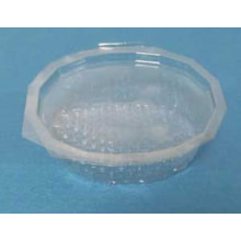 Schale Pet oval, transparent, 1000ml, mit deckel, 20 Stück