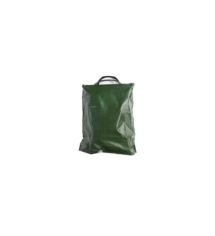Bügeltragtaschen d'grün, 35x44+8cm, 10 Stk.