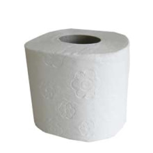Toilettenpapier weiss, 3-lagig, 8 Rollen