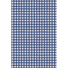 Tischdeckrolle Papier Karo blau, 120cm x 25m