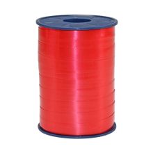Poly-Ringelband 5 mm rot, 500m