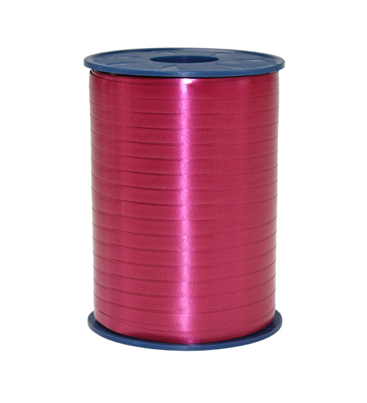 Poly-Ringelband 5 mm bordeaux, 500m