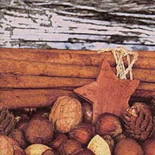 Servietten Ti Flair Cinnamon & Nuts, 33cm, 303668, 20Stk.