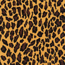 Servietten Ti-Flair Leopard pattern saffron, 33cm 20 Stk.